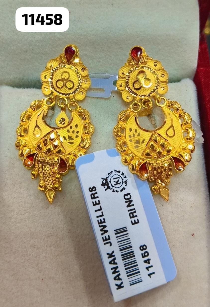 Earring F 18KT