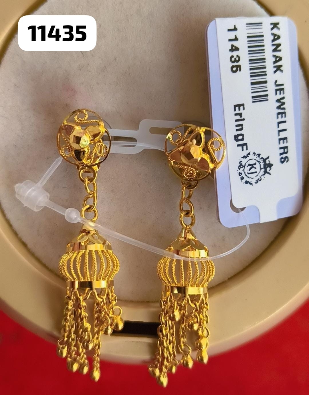 Earring F 18KT