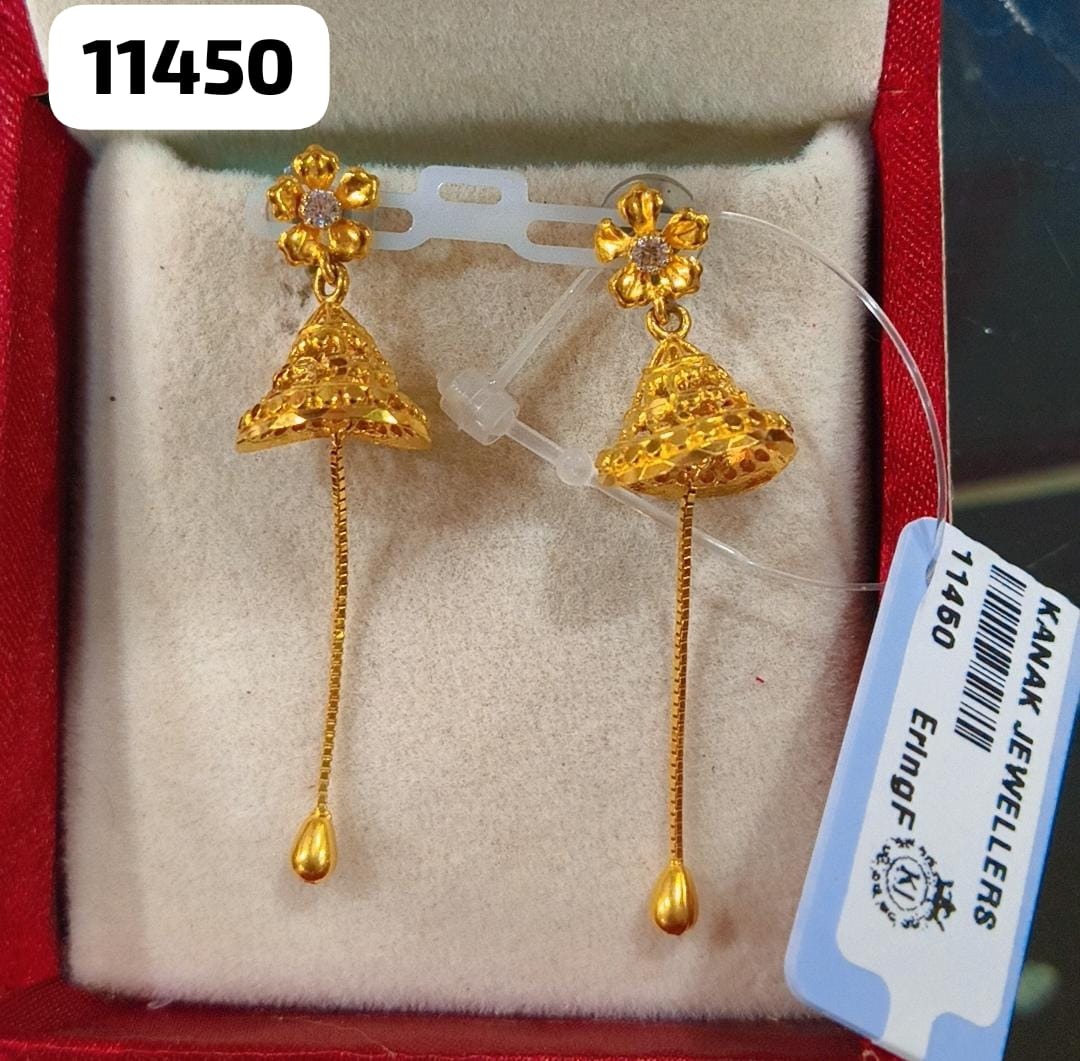 Earring F 18KT