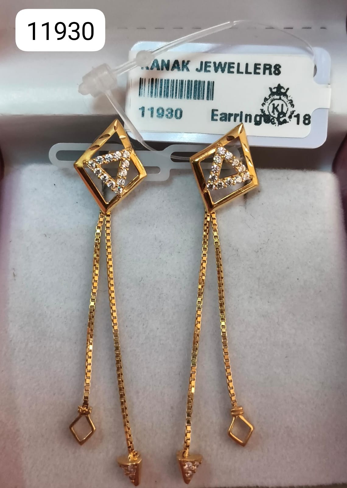 Earrings C 18K