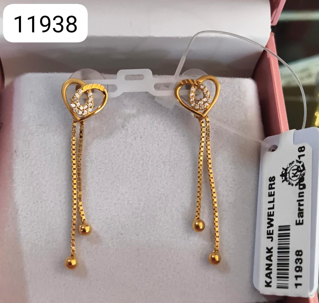 Earrings C 18K