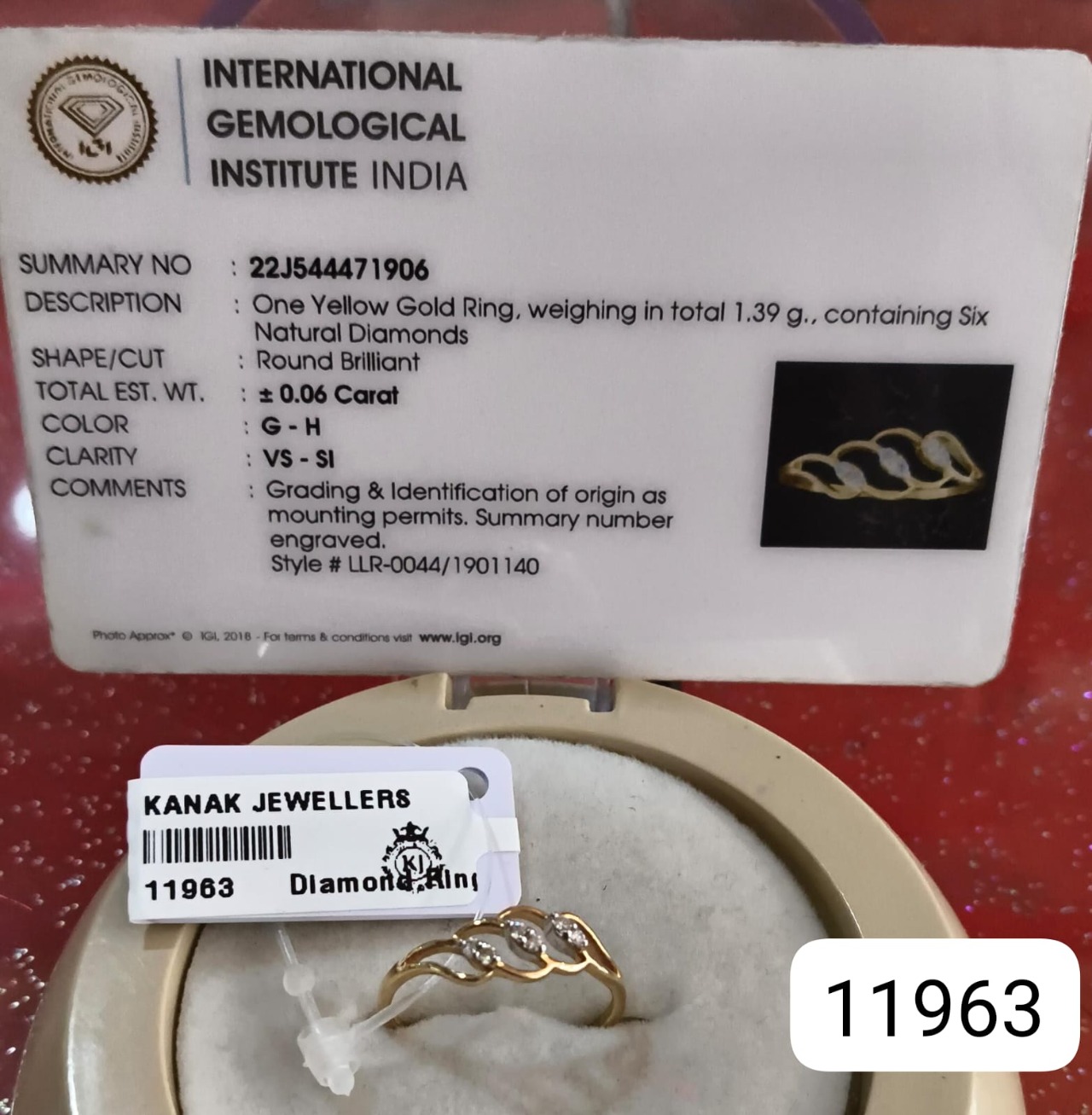 Diamond Rings Gold 18k