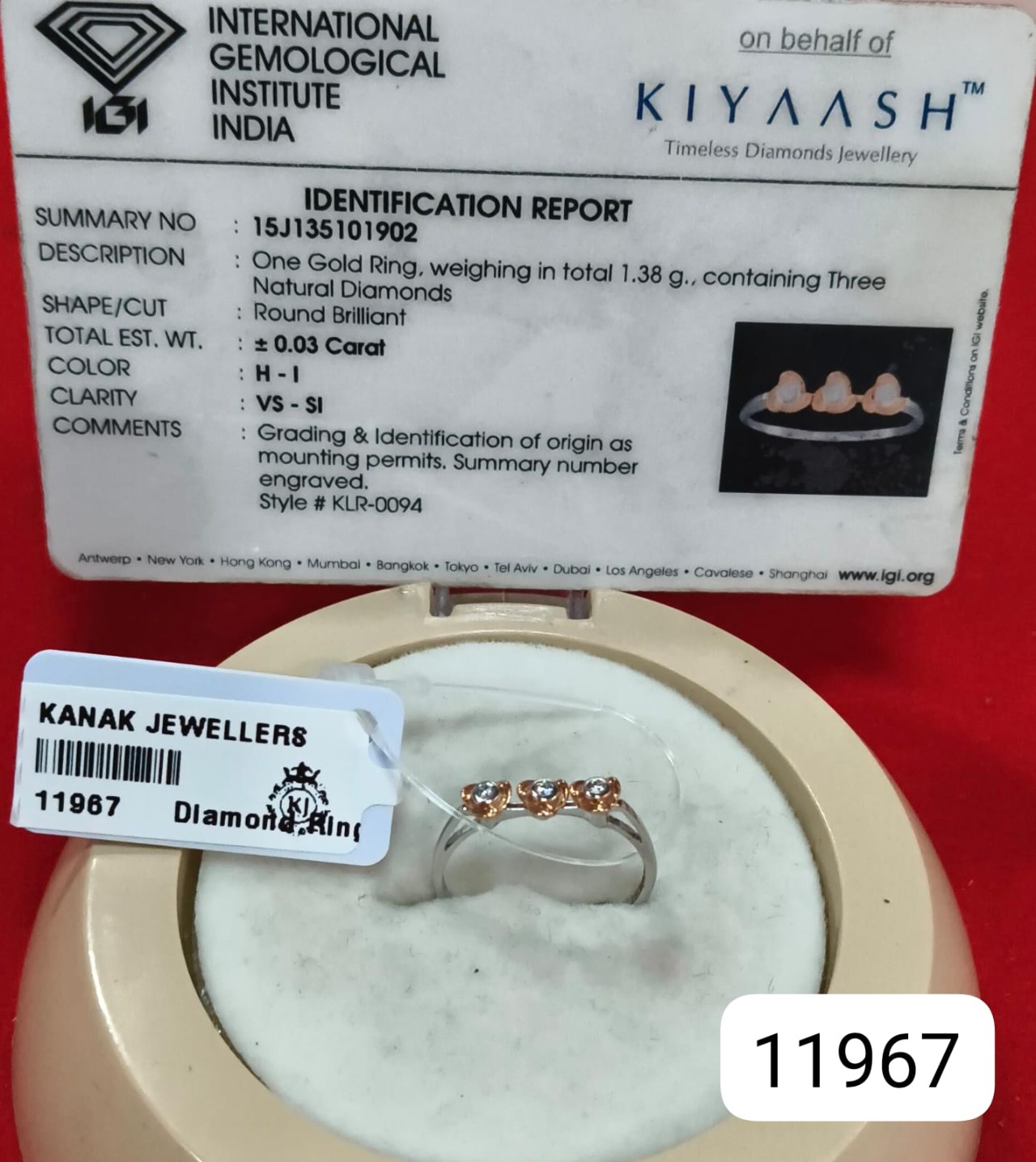 Diamond Rings Gold 18k