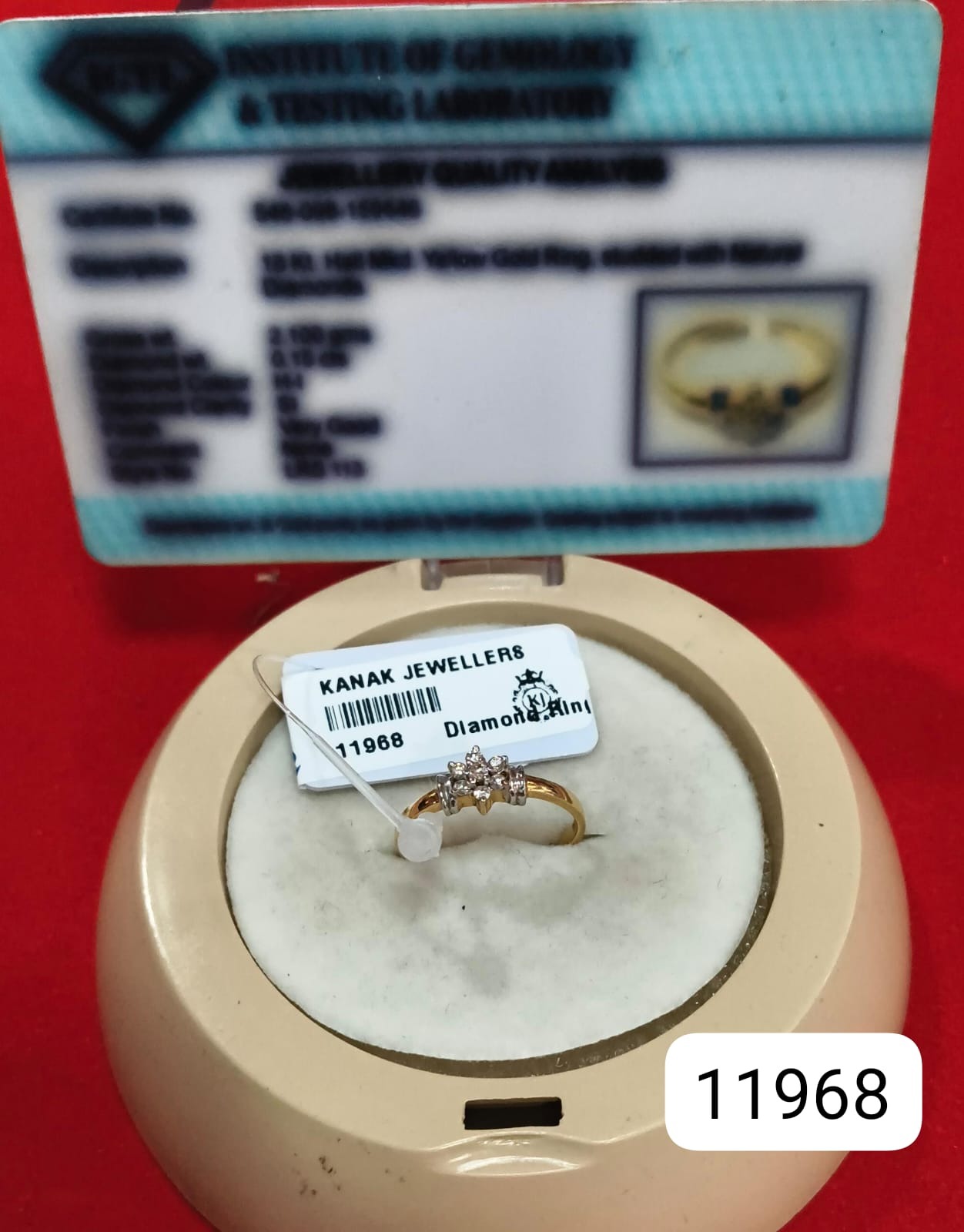 Diamond Rings Gold 18k