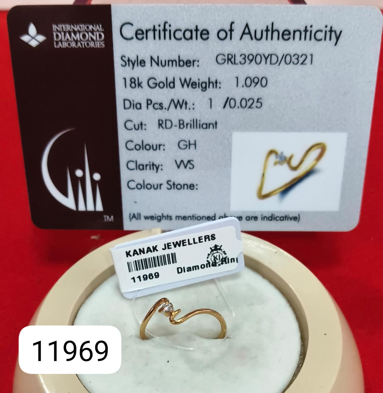 Diamond Rings Gold 18k