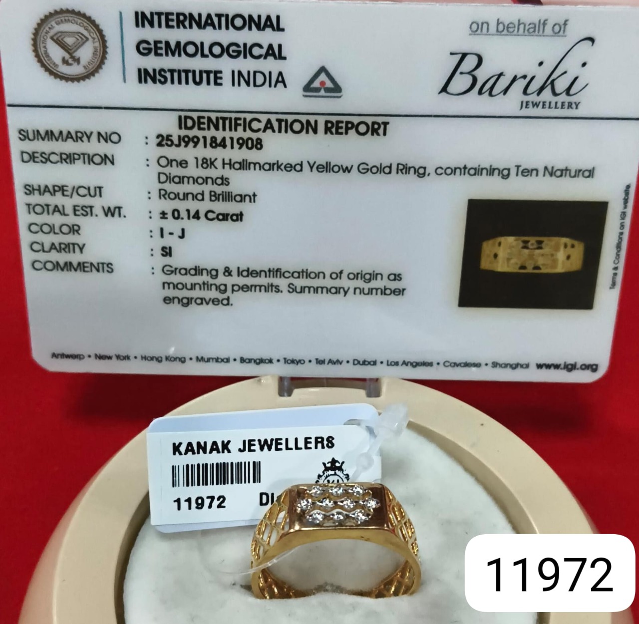 Diamond Rings J Gold 18k