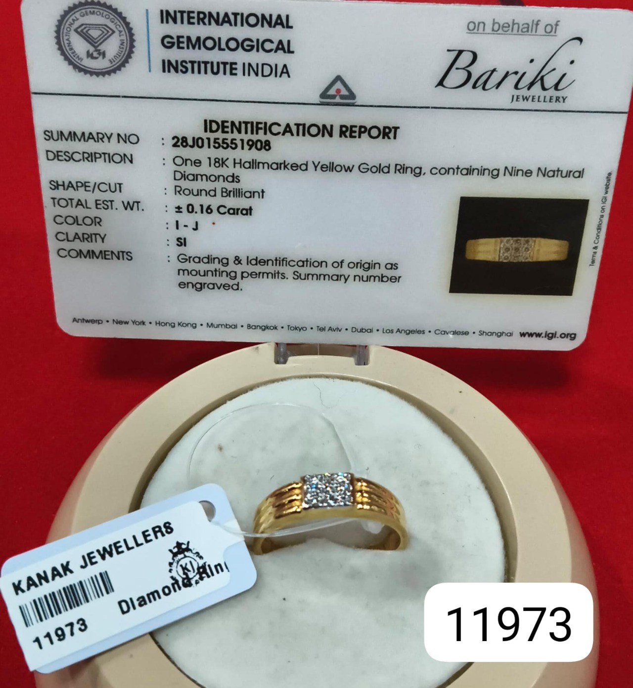 Diamond Rings J Gold 18k