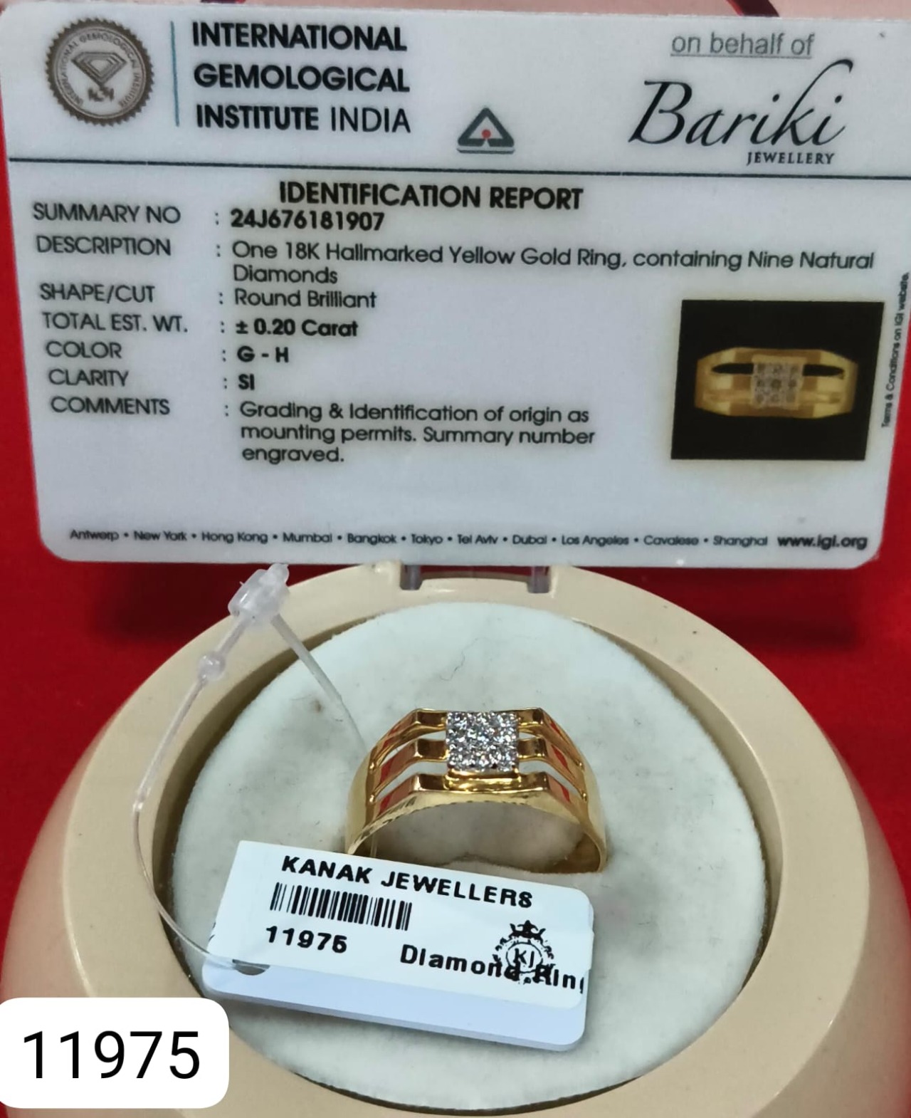Diamond Rings J Gold 18k